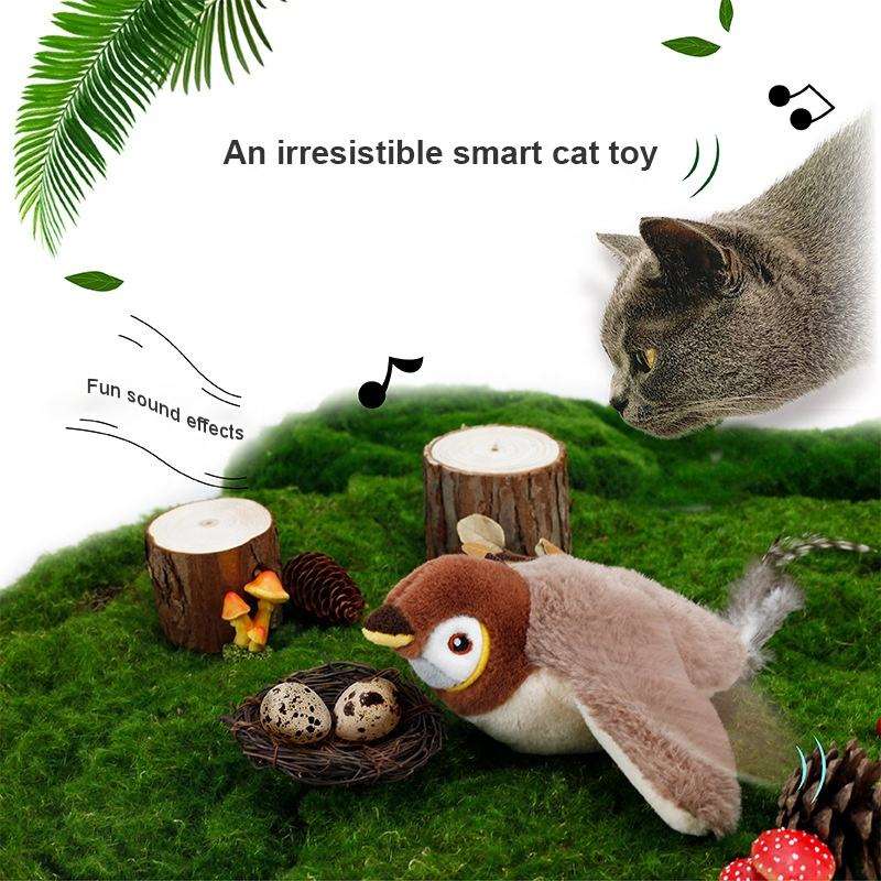 FLAPPY BIRD CAT TOY | EASY TO USE | PET TOY |