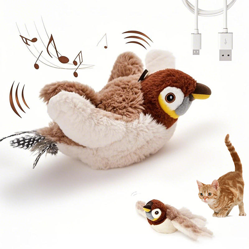 FLAPPY BIRD CAT TOY | EASY TO USE | PET TOY |