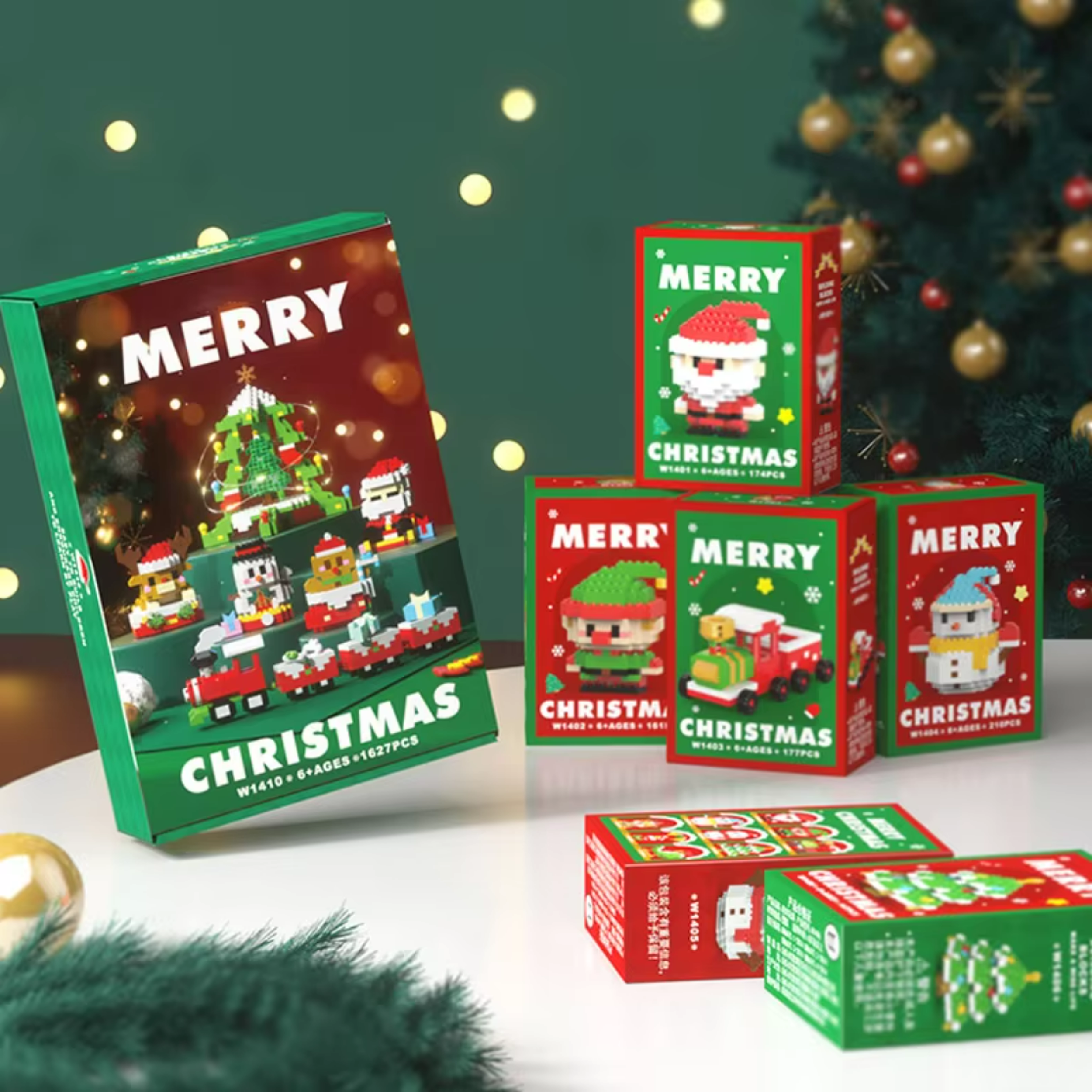 Christmas Gifts Micro Building Block Series